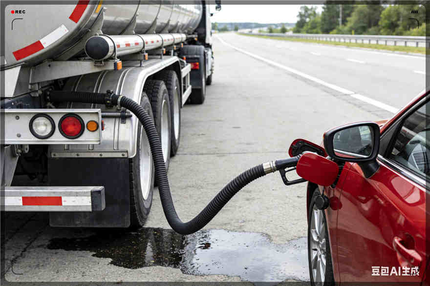 天峨汽车救援送水案例